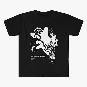 Мода извънгабаритни тениски мъжки дрехи памук хип-хоп естетически къс ръкав графичен streetwear 90s реколта Harajuku Y2k Top Tee
