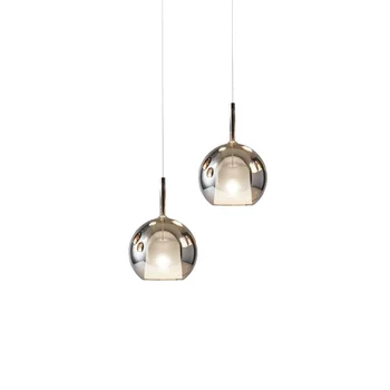 модерен ресторант висулка светлини Nordic минималистично изкуство творчески бар единична глава стъкло висулка лампа