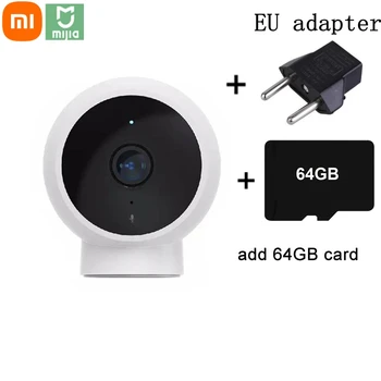 Нова версия XiaoMi Mijia 2K 1296P HD Smart IP камера AI Засилено откриване на движение 2.4G WiFi инфрачервена нощна водоустойчива видеокамера