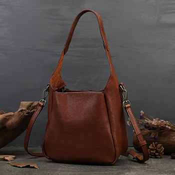 нова кожена дамска чанта плътен цвят дамска ръчна куриерска чанта топ кожена чанта дамска чанта