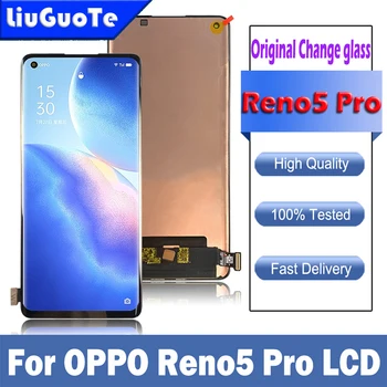 оригинал За Oppo Reno5 Pro 5G LCD PDSM00 PDST00 CPH2201 дисплей екран сензорен панел дигитайзер за Oppo Намерете X3 Neo CPH2207 LCD