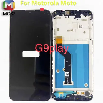 Оригинален XT2083 - 3 За Motorola Moto G9 Play G(9)Play LCD сензорен екран дигитайзер събрание подмяна дисплей безплатни инструменти