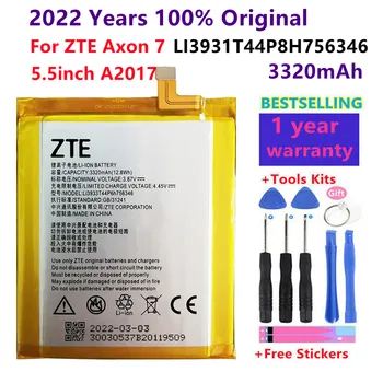 Оригинална батерия за подмяна на телефон за ZTE Axon 7 телефонна батерия за ZTE Axon 7 5.5inch A2017 LI3931T44P8H756346 батерии + инструменти