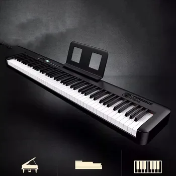 Професионален пиано инструмент сгъваема клавиатура електрически пиано синтезатор цифров текладо контроладор midi електрически пиано DWH