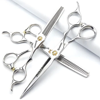 салон бръснар плоски ножици за зъби, машинка за подстригване, тънки ножици, специални ножици за бръснари