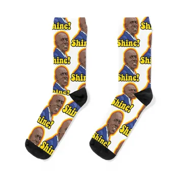Сиянието- Дик Халоран Шайн! Стикер - Ретро слънчеви чорапи основни неплъзгащи се футболни чорапи Мъжки чорапи Дамски