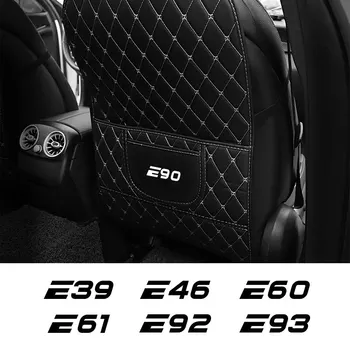 Столче за кола Back Anti Kick възглавница Автоаксесоари за BMW E46 E90 E87 E60 E36 E92 E39 E61 E30 E91 E34 E93 E70 E53 E83 E28 E62