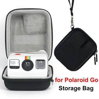 Удароустойчива чанта за съхранение на незабавна камера Твърд защитен капак против падане EVA преносим калъф за носене за Polaroid Go Travel